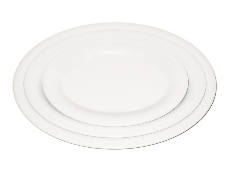 Heavy Duty Restuarant Use Melamine Oval Plates, Burger Plates